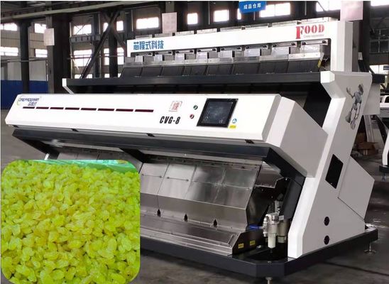 qualità  512 Channels Nuts Color Sorter 4-9 T/H Automatic Fault Detection Raisin Processing Machine fabbrica