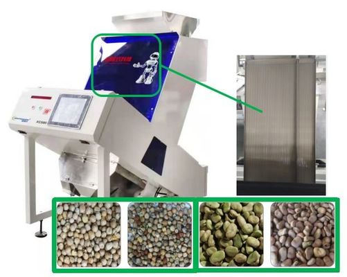 Attrezzatura di elaborazione del selezionatore di colore di vicia faba di 80 ceci dei canali